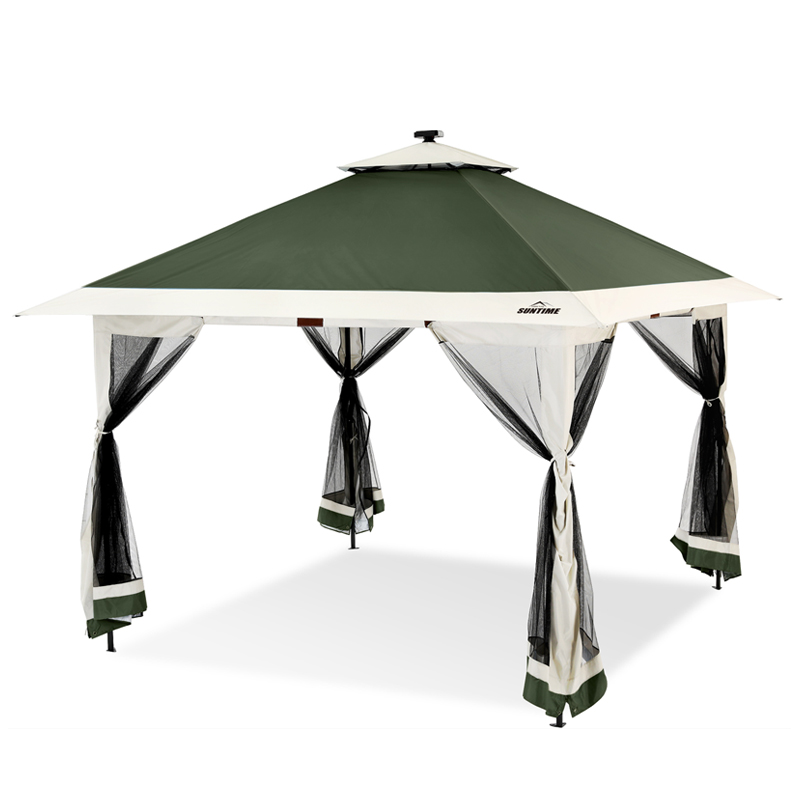 ST2005AJN-SLM-AET 3.65m solar light screen roof canopy