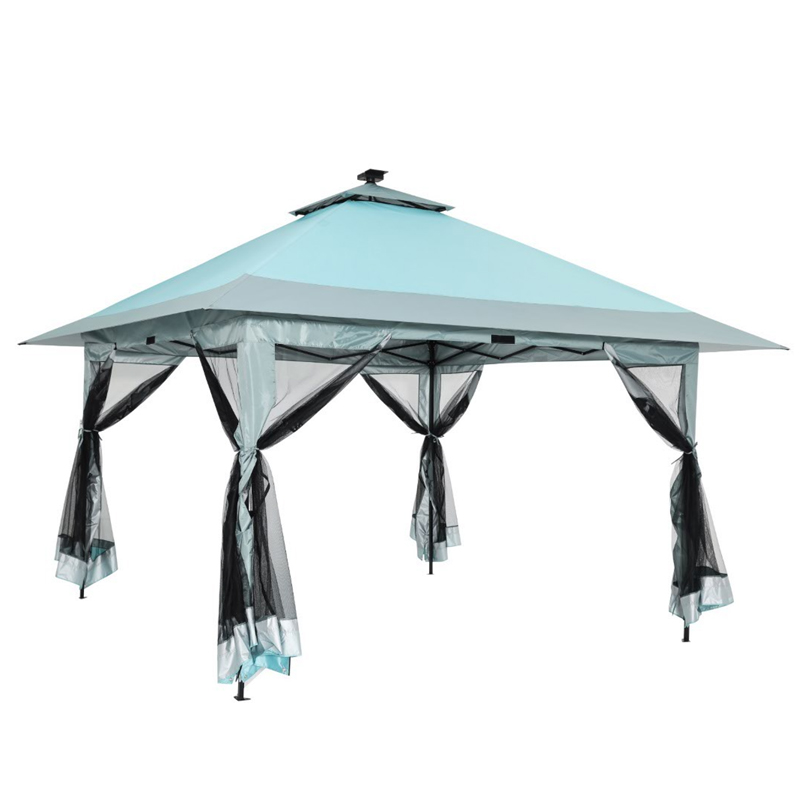 ST2005GJN-SLM-AET 3.96m solar light screen roof canopy