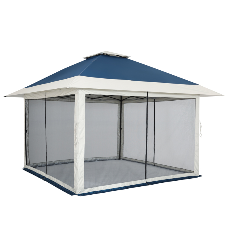 ST2005GJN-SM-AET 3.96m screen mesh roof canopy