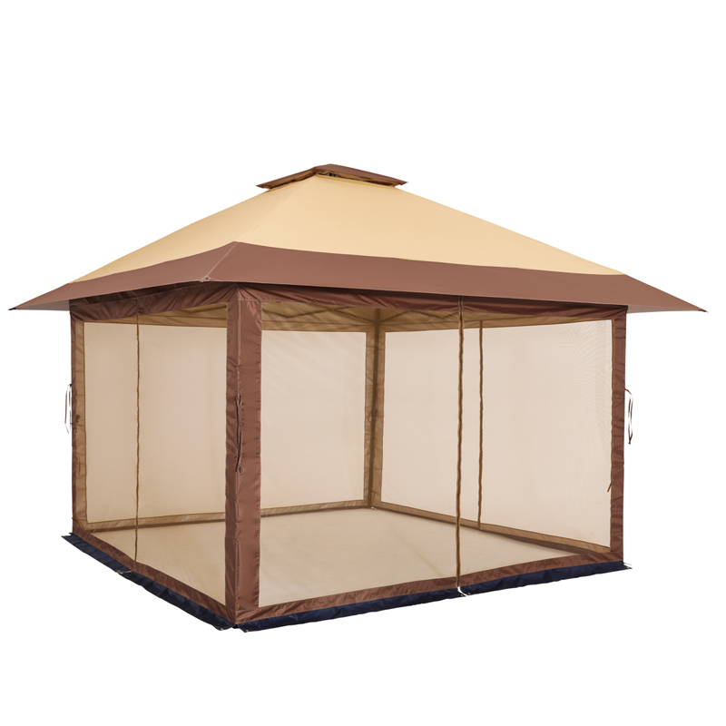 ST2005GJN-SM-AET 3.96m screen mesh roof canopy